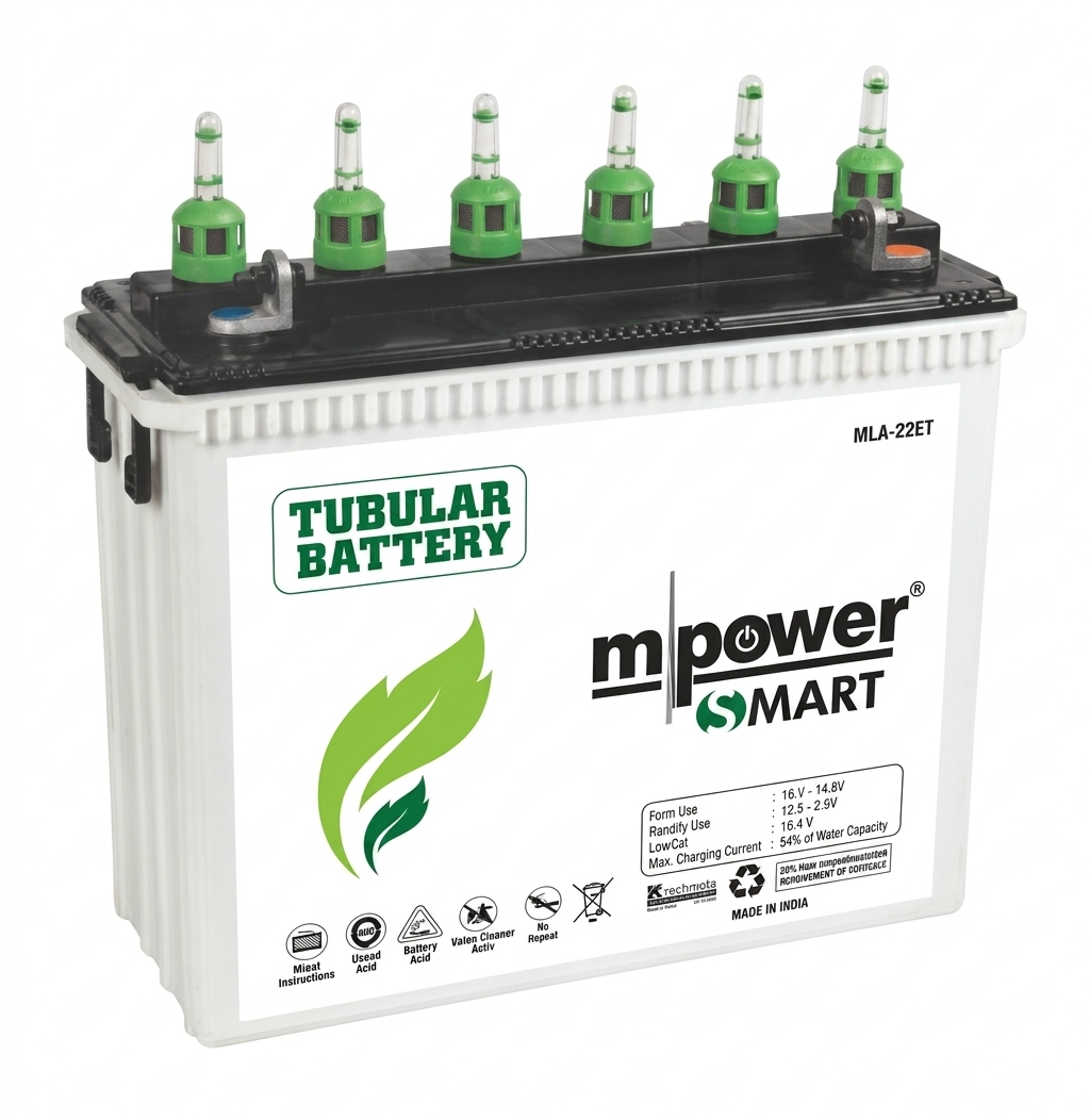 Mpower Tubular wetCell Batteries - 12v 250Amps