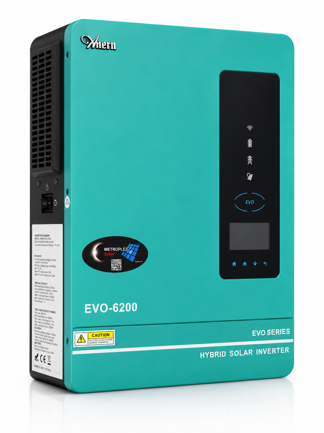 MPTT HYBRID Controller-Inverter (SCI-EVO-6200) - 48V / 6.2KW