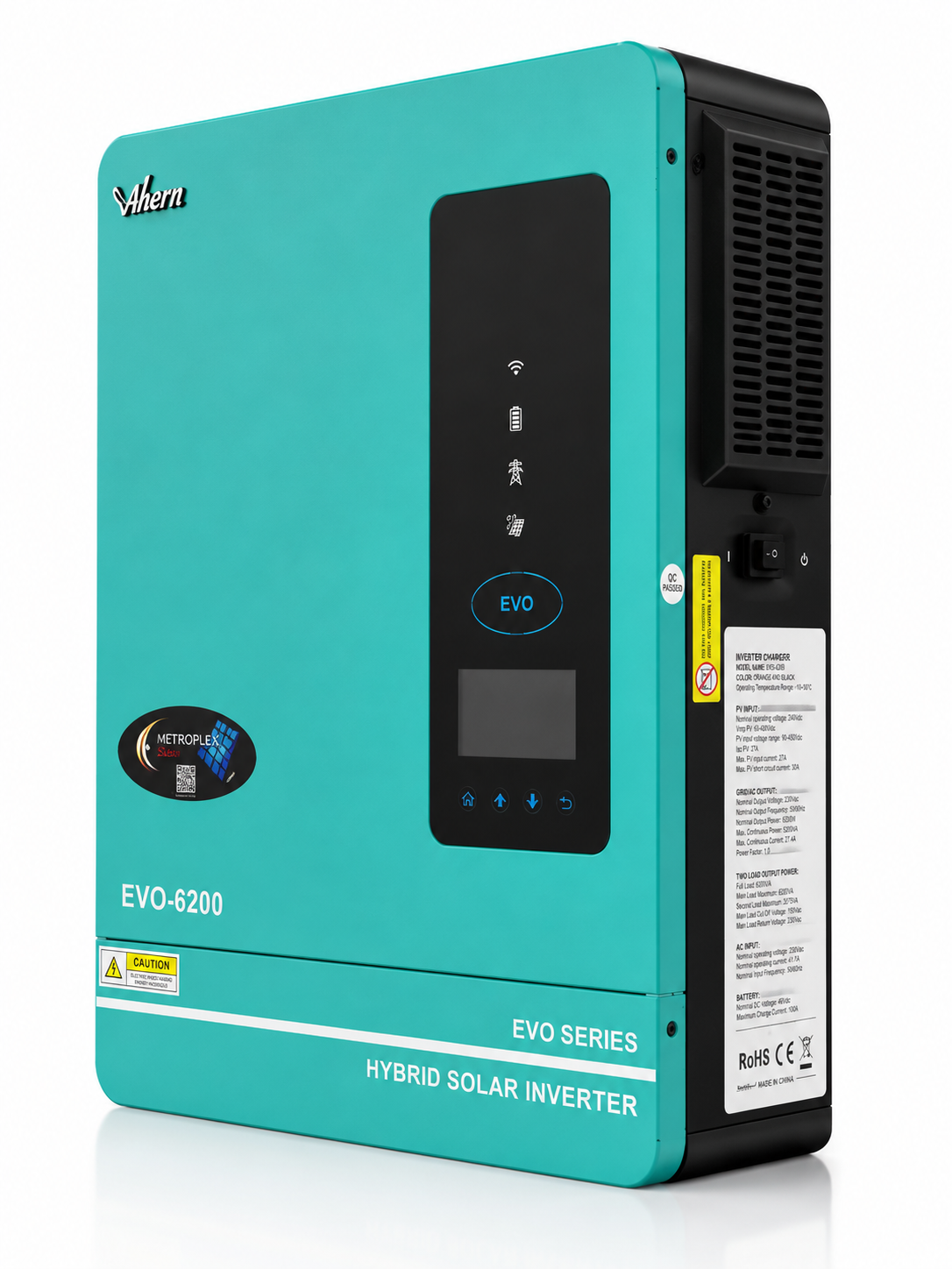 MPTT HYBRID Controller-Inverter (SCI-EVO-6200) - 48V / 6.2KW — 2